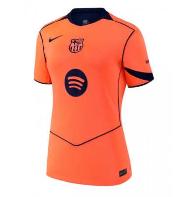 Barcelona Fermin Lopez #16 Tredjetrøje Dame 2025-26 Kortærmet